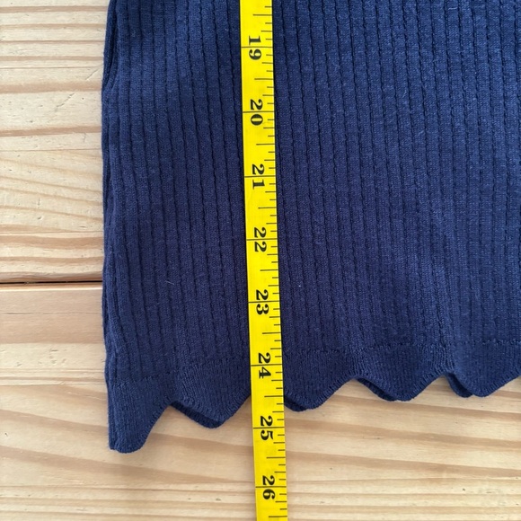 Chic Navy Women's Crew Neck Sweater - Picture 10 of 11